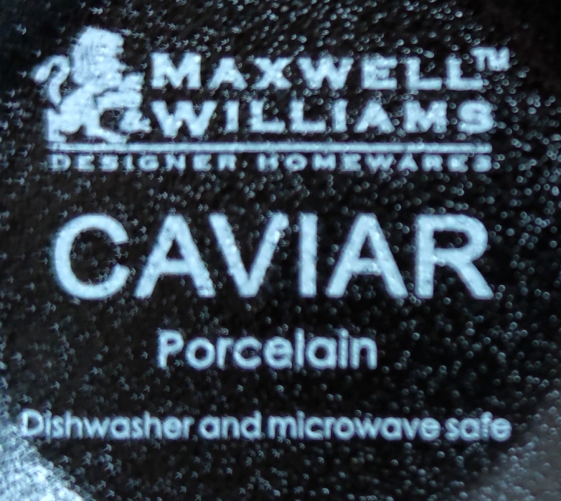 Ersatzschale für Futterbars Maxwell & Williams Caviar Black 11cm